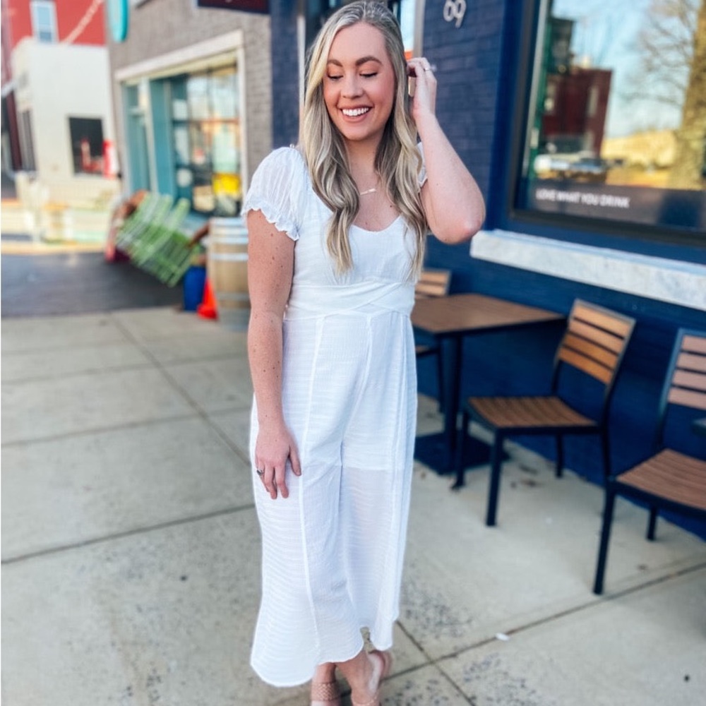 White Jumpsuit